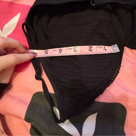 Guess y2k Henley striped Tank Top - Picture 7 of 8